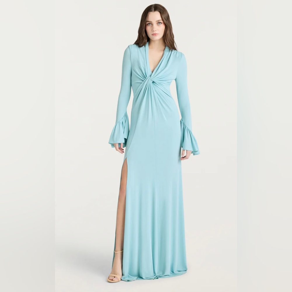 Cinq a Sept Blue long dress-00